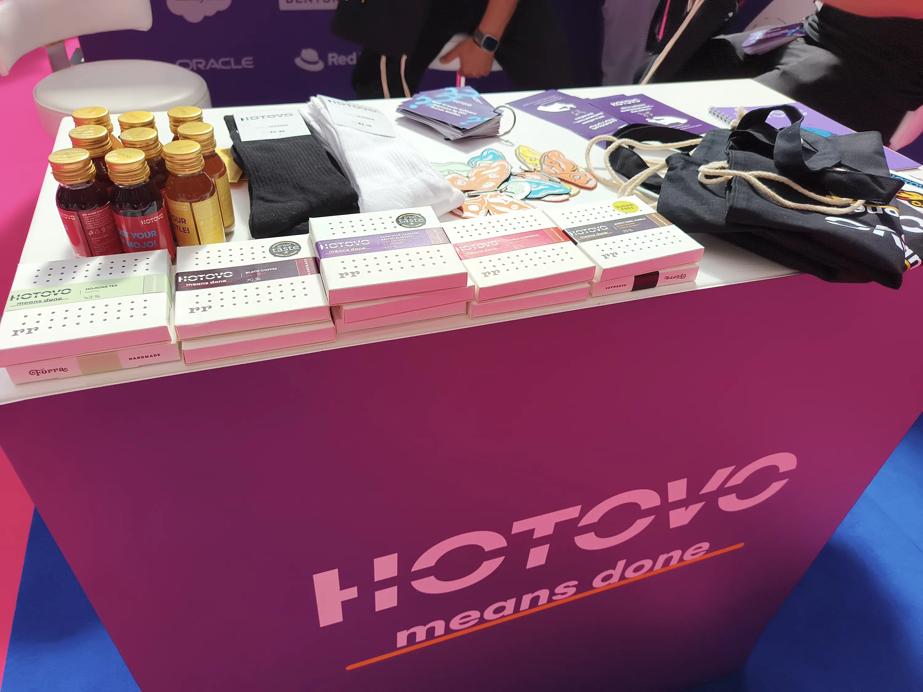 Money20/20 Hotovo booth and presents